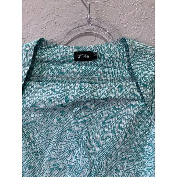 Kate Spade Saturday Cropped Short sleeve Top Size XS - Picture 4 of 6